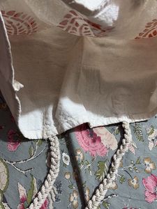 Boho Paisley Print Tote Bag