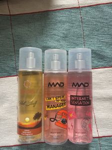 Set of 3 Body Mists