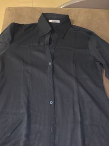 Classic Striped Button-Down Shirt