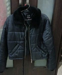 Jeffrey Rogers Black Puffer Jacket - M Size