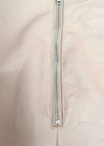 Chic Faux Leather Mini Skirt