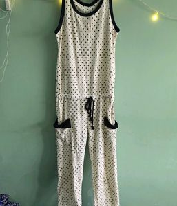 Polka Dot Jumpsuit