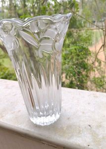 SOGA Japan Elegant Clear Glass Flower Vase