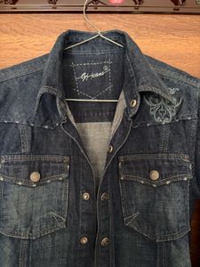 Boys Denim Western Shirt