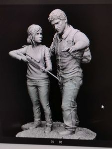 The Last of Us Ellie Figurine 3d printed and paint