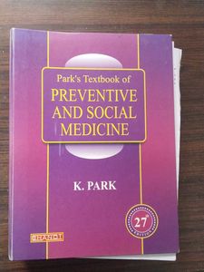 Park's Preventive and Social Medicine Textbook