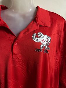Red Nike Polo Shirt