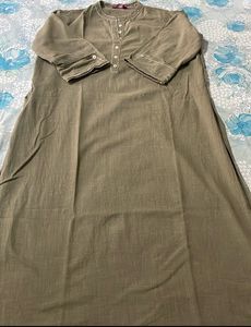 Almost New Cotton Kurti With Side Pocket