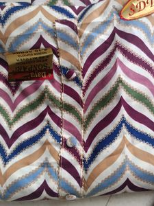 Semi Cotton All Over Suit With Dupatta