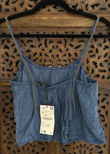 Limited Edition Zara Bohemian Beaded Top From NY