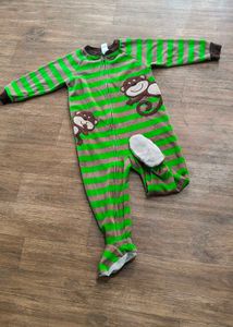 Cute Monkey Striped Pajamas