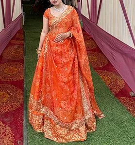 PILUDI HOUSE  Embellished Sequence Lehenga Set