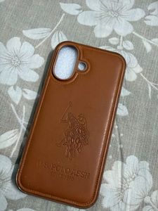 U.S. Polo Assn. Brown Phone Case
