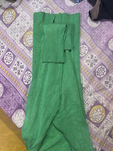Green Short Sleeve Top