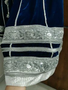 Stunning Teal Blue Embroidered Lehenga🎆✨