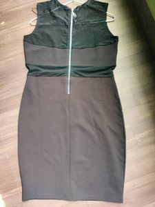 Sparkly Black Sheath Dress