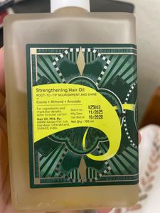 Strengthening Hair Oil - Cocoa, Almond, Avocado