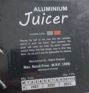 Juicer - New in Box!