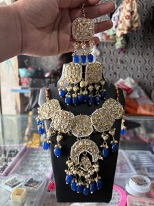 Stunning Kundan & Pearl Necklace Set