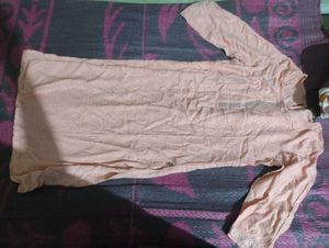 Elegant Peach Kurta