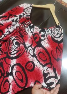 Multi Printed Top For Healthy Girl &amp; Woman 54 Bust