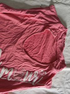 Chic Pink "Ammuri" Graphic Tee