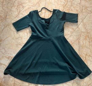 Sparkly A-Line Mini Dress