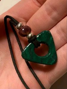 Clay jewellery/necklace/charm