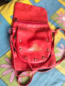 Stylish Red Crossbody Bag