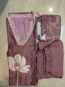Beautiful Floral Kurta Set