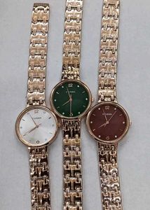 Elegant Ladies Watch - Silver &amp; Rose Gold