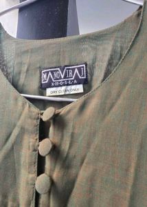 designer Green Anarkali Kurta