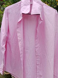 Pink Striped Shirt (Brand New)