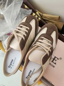 Try me - Stylish Brown & Beige Casual Sneakers
