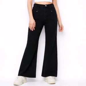 Black Flare Jeans
