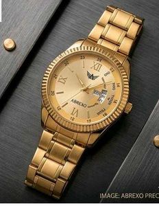 Luxurious Gold ABREXO Watch