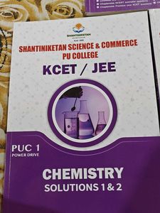 KCET/JEE Chemistry Books for PUC 1