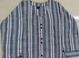 Striped Cotton Kurta