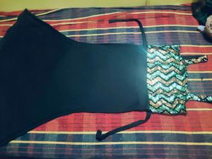 A Line Long Dress