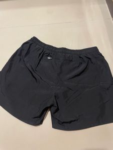 gym wear black shorts with built in compression
