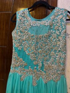 Gown with duppata.Defect on last picture