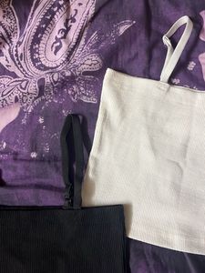 Ribbed Tank Tops (Black &amp; White)