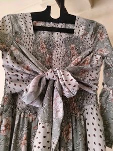 Floral Print Midi Dress