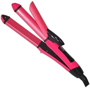 2-in-1 Hair Curler &amp; Straightener