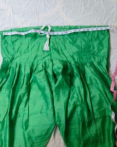 Green Embroidered Kurta Set