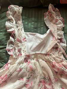Floral Ruffle Mini lolita dress