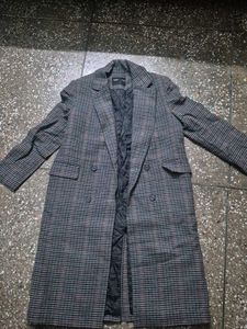 Check Pattern Coat