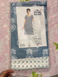 Bagru Print Cotton Kurta Set
