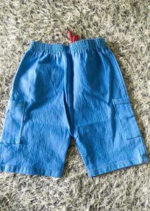 Boys Blue Cargo Shorts