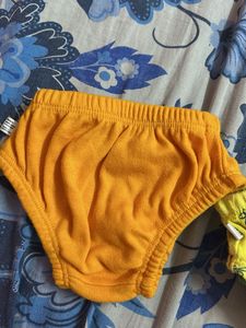 Boys Green Printed Underwear